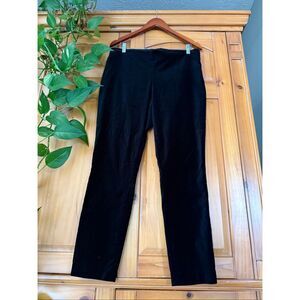Lauren Ralph Lauren Black Velvet Straight Leg Pants Women’s Size 12 – 98% Cotton